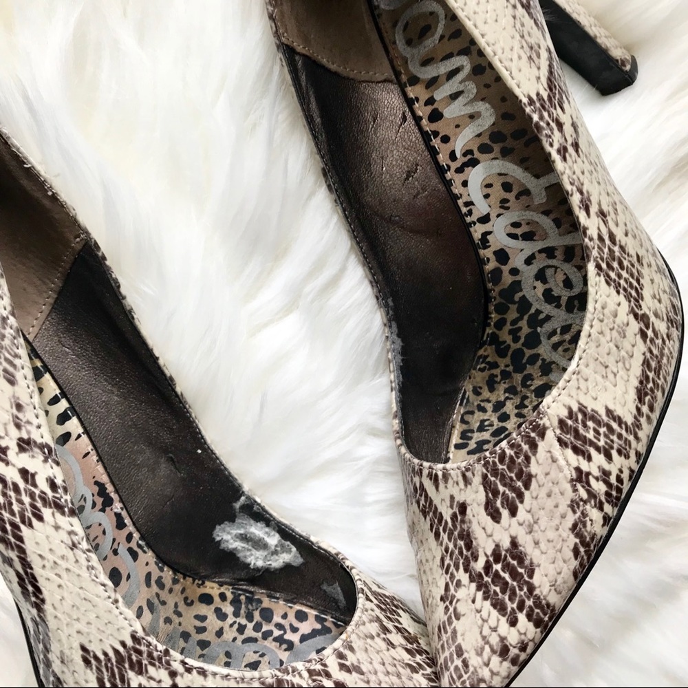 Sam Edelman Python Heels - image 6